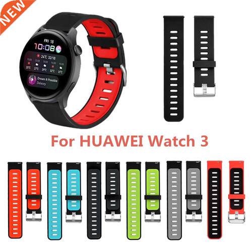 Silicone Strap For Huawei Watch 3 22mm Wristband Smart Watch