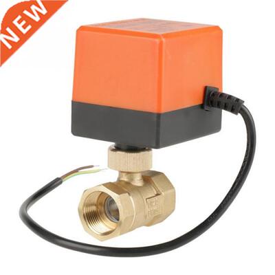 AC 220V G3/4 DN20 2 Way Brass Motorized Actuator Ball Valve