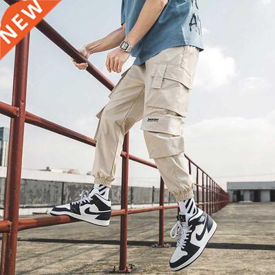 Streetwear Mens Hip Hop Jogging Pants Casual Men Trousers i
