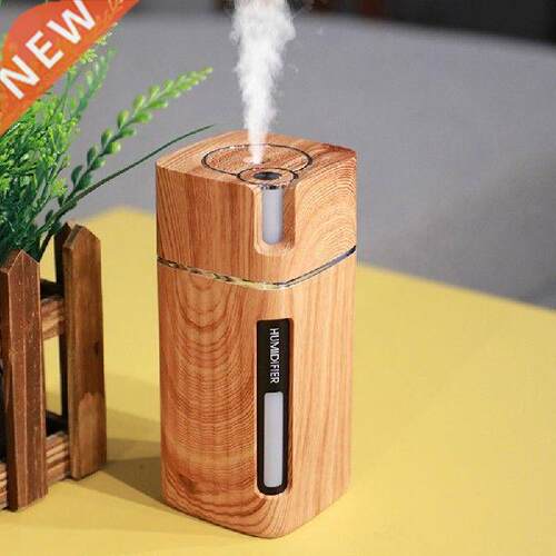 Mini Portable Wood Grain Air Humidifier USB Cool Mist Maker