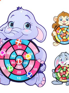 Dartboards Toy Children Throw Ball Dartboard Target Sticky B