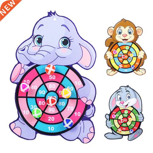 Dartboards Toy Children Throw Ball Dartboard Target Sticky B