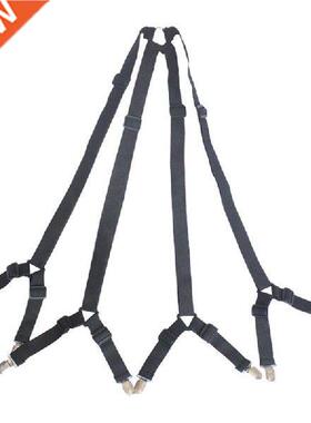 One set Crisscross Adjustable Bed/Fitted Sheet Straps