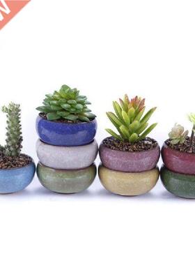 Mini Thumb Flower Pot Creative Desktop Ornaments Pots Ice