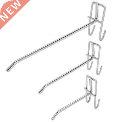0Pcs Supermarket Hook Iron Thickened Grid Shelf Hook