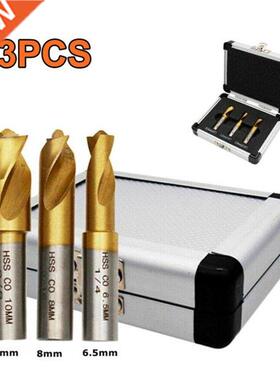 Proster 3Pcs/set 6/8/10mm HSS CO Spot-Weld Cobalt Spot Weldi