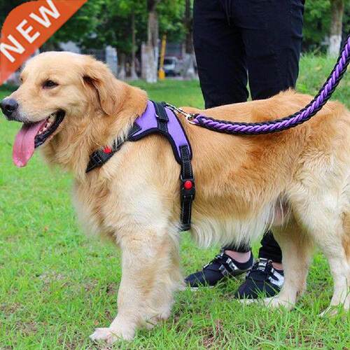 Chest Strap Reflective Breathable Nylon Pet Dog Harness for