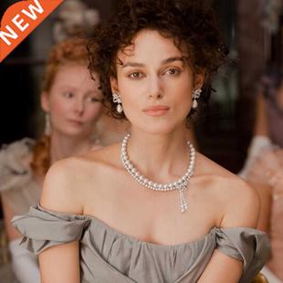 Real natural freshwater double pearl necklace for women,wedd