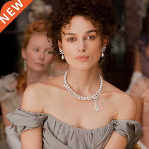 Real natural freshwater double pearl necklace for women,wedd