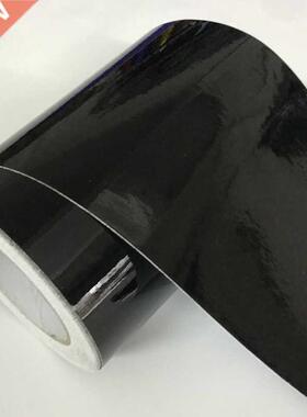 10cm Width Gloss Black Air-Release Vinyl Wrap Roll Glossy Ca