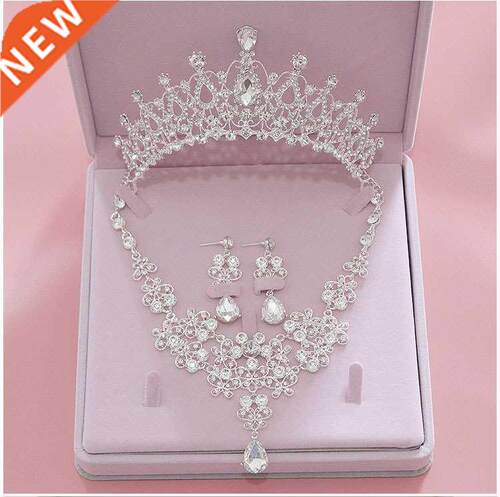 High Quality Faion Crystal Wedding Bridal Jewelry Sets Wom