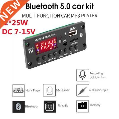 50W Amplfer Color Screen Bluetooth 5.0 MP3 Decoder Board