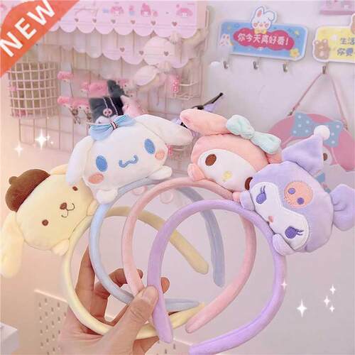 My Melody My Melody Kuromi Kawaii Plush Doll Face Wash Headb