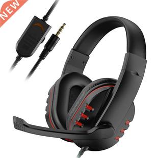 Wired gaming Headphones Gamer Headset with Microphone For PC