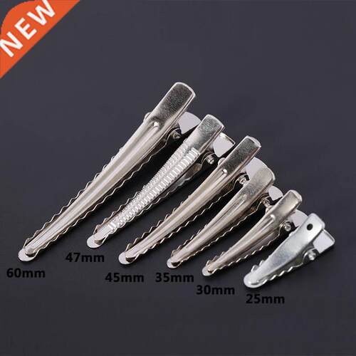 50pcs 25-60mm Hair Clip For Jewelry Making Single Prong Alli