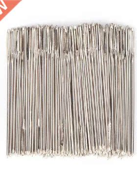 100Pcs/lot Silver Sewing Needle For 11CT Embroidery Fabric