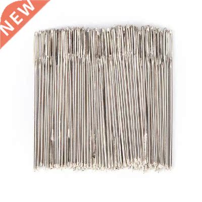 100Pcs/lot Silver Sewing Needle For 11CT Embroidery Fabric