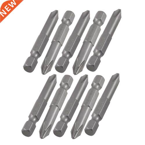10 Pcs Crosshead PH2 Power Driver Bits