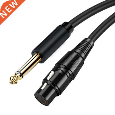 Audio Cable Canon XLR Female To 6.35mm Jack Plug Male Conne