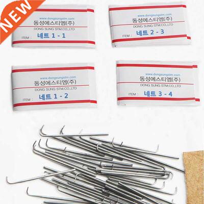 50PCS Korea Imported Weaving Ventilating Needles For Lace Ne