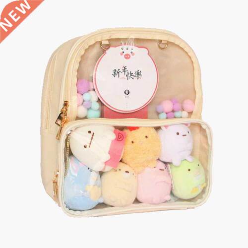Ita Bag Backpack Clear Transparent Women  Bag Ladies Tran
