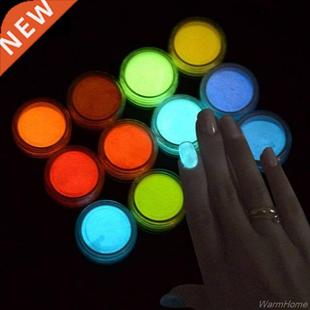 10 Colors Luminous Powder Resin Pigment Dye UV Resin Epoxy D