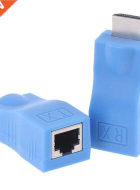 1 Pair RJ45 4K HDMI-compatible Extender Extension Up To 30 M