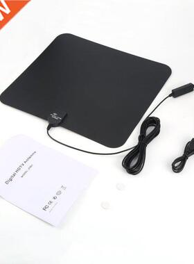 75Ohm Indoor Digital HDTV 25/35/50 Miles Range Amplified Ant