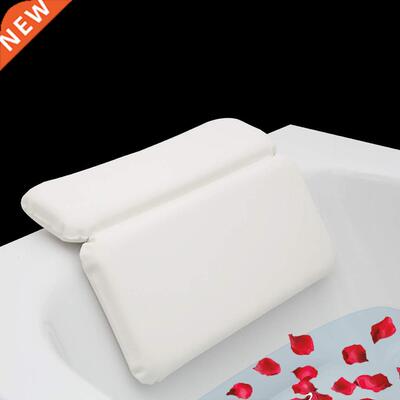 Bathtub Pillow PU Cuion Two Panels Waterproof PU Cover Wi