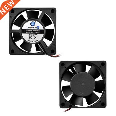 6020 24V 3D Printer Cooling Fans DC 24V Extruder Hot End Blo