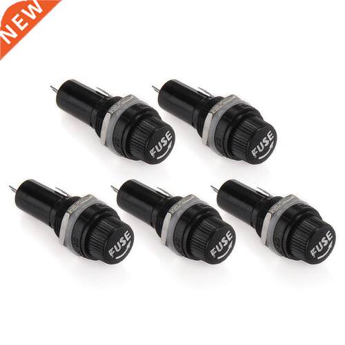 5 Fuse Holder Fuses Box for AC 125V Car