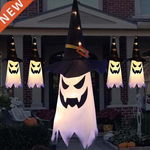 LED Halloween Decoration Flaing Light Gypsophila Ghost Fes