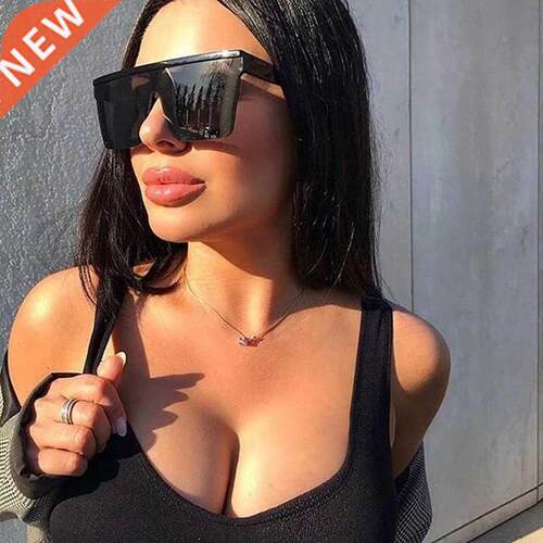 New Fashion Luxury Brand Square Sunglasses Women Vintage Ove