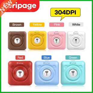 PeriPage A6 304 DPI Mini Portable Bluetooth Photo Printer Po