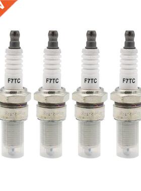4 Pcs Spark Plug F7TC for Engine GX120 GX160 GX200 GX240 GX2