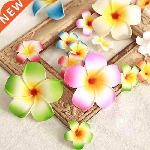 10PCs 4/9cm Foam Hawaii Aritificial Flowers For Wedding Part