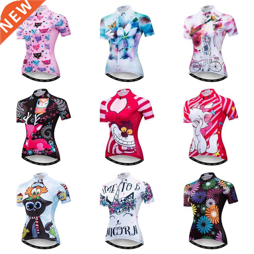 Cats 2022 Cycling jersey Women Bike jerseys MTB Top Maillot - 实物图