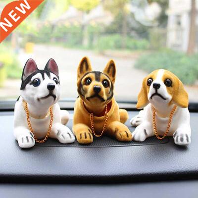 Car Doll Husky Beagle St Bernard epherd ake Head Dog Dec