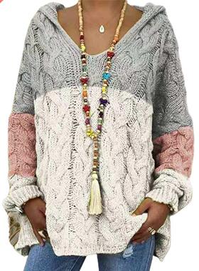 New Autumn Winter Women Tops V-Neck Long Sleeve Loose Women