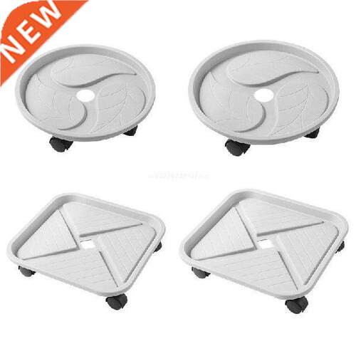 Flower Pot Tray Heavy Duty Round/Square Plastic Tray with