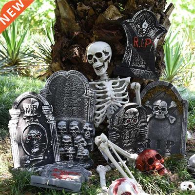 Halloween Decorations Foam Graveyard Horror Tombstone