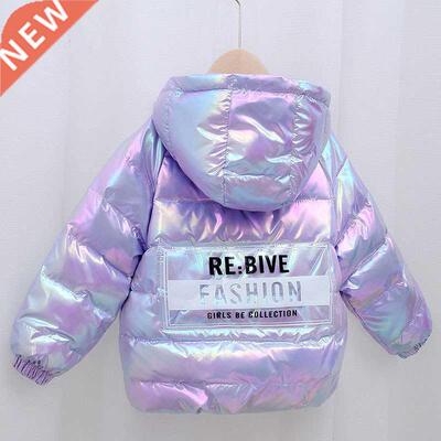 Hot Baby Girls Winter Jacket Kids Warm Colorful Coat Childre