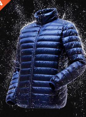 2022 Men Spring Jacket Ultra Light Thin 90% White Duck Down