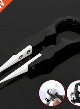Multifunctionl Stem Vper Cermic Insultion Hed Tweezers