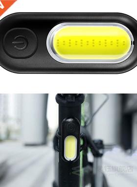 USB Charging COB Bike Taillight Bicycle Helmet Accessories W