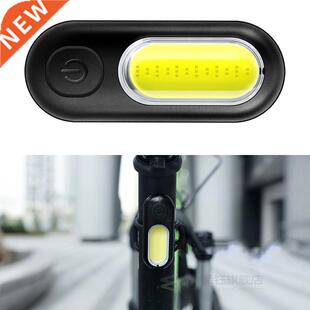 USB Charging COB Bike Taillight Bicycle Helmet Accessories W