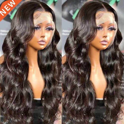 Body Wave Lace Front Human Hair Wigs For Women Brazilian 13x
