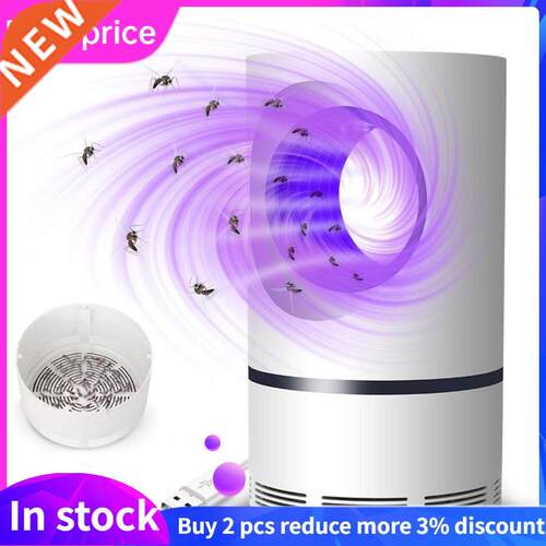 Electric Mosquito Killer Lamp UV Night Light USB Insect Kill