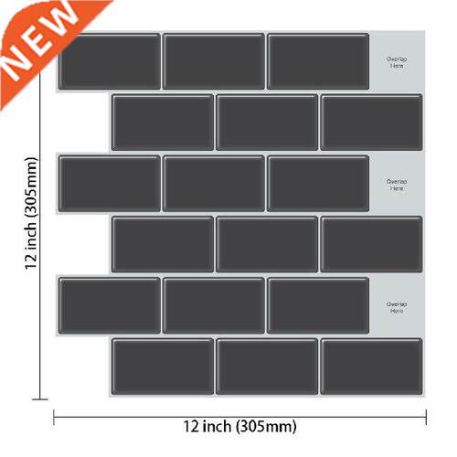 3D Wall Tiles Bathroom Mosaic Epoxy Tile
