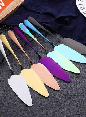 Rainbow Wedding Cake Transfer Stainless Steel Cake Server